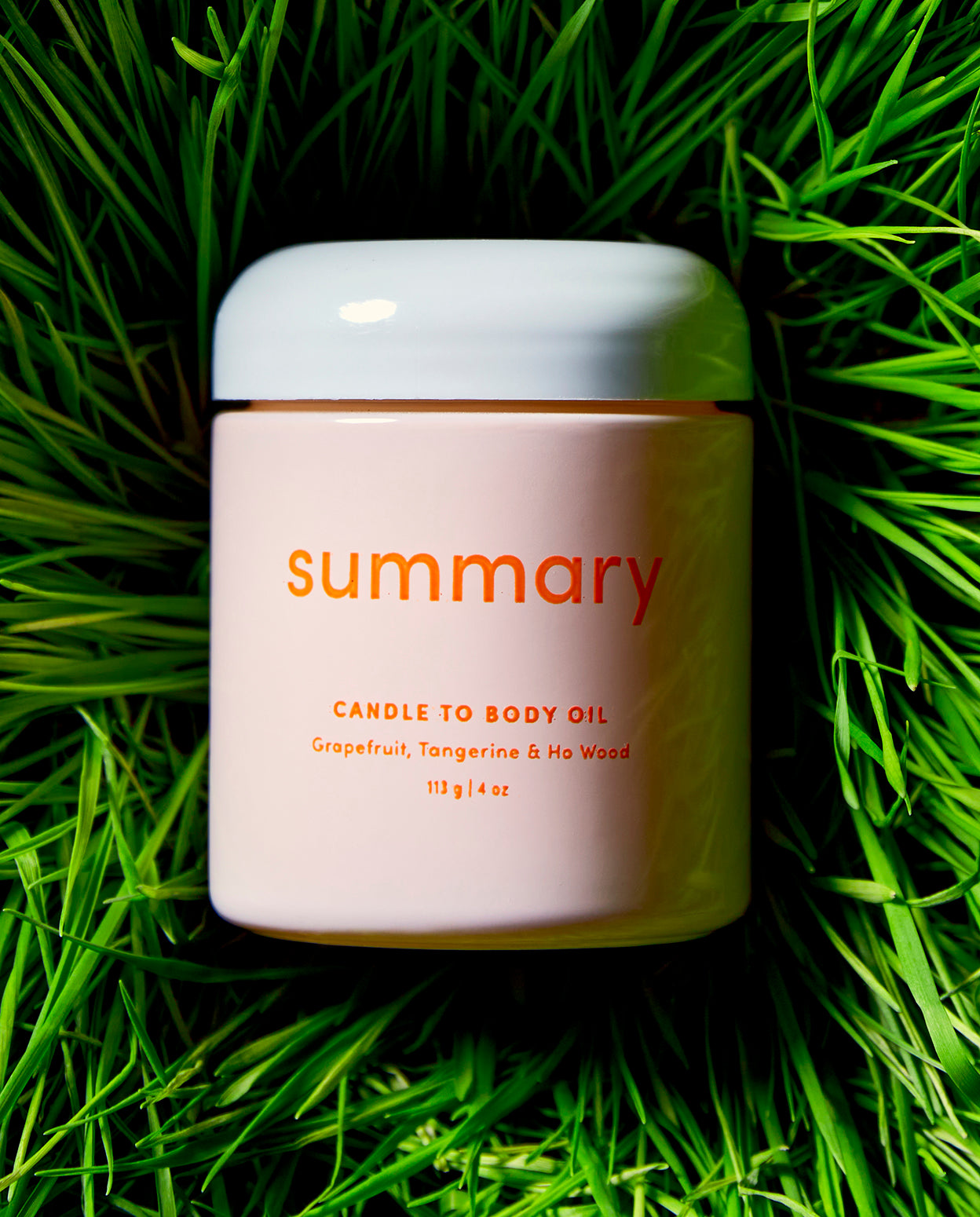 CANDLE TO BODY OIL