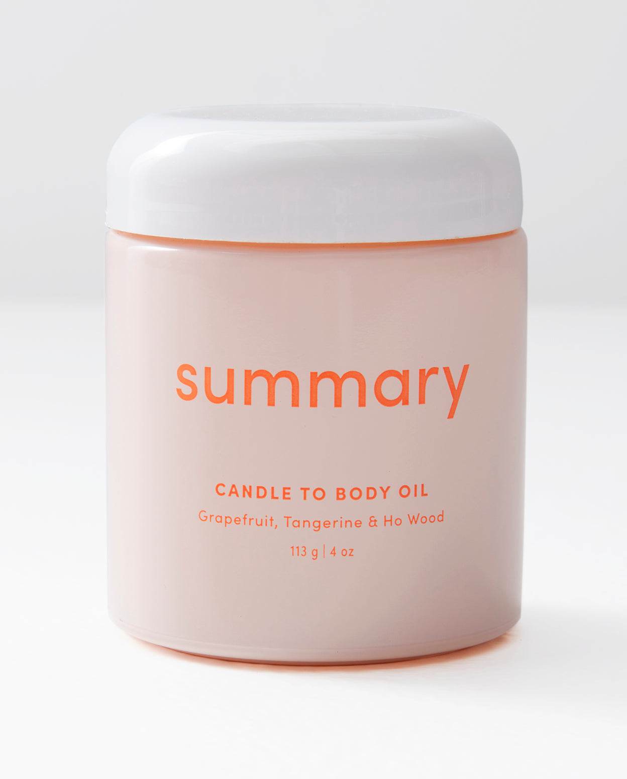CANDLE TO BODY OIL